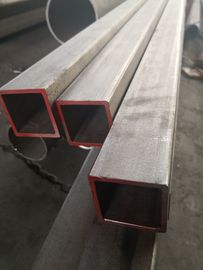 Tuyau rectangulaire de l'acier inoxydable SUS304, HL de l'acier au carbone 304l du tuyau 0,6 de place 0,8 1.2mm