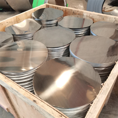 plaque d'acier inoxydable balayée de haute qualité 304 de fournisseur de fabrication cercle de feuille de plat de 316 bobines