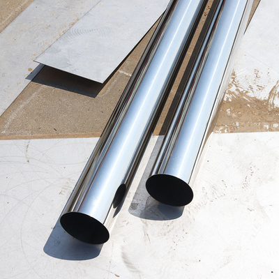 ASTM balayé a poli le tuyau soudé de tube d'acier inoxydable pour des matériaux de construction