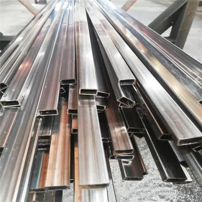 ASTM balayé a poli la tuyauterie soudée de place d'acier inoxydable pour des matériaux de construction