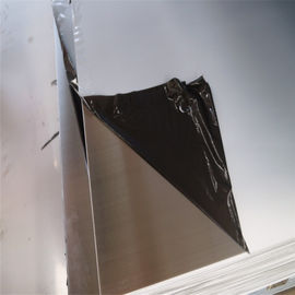 plaque d'acier enduite de PVC SS304l de la feuille 0.8mm 1mm d'acier inoxydable de la surface 304 de 304l NO.4