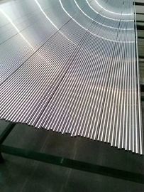 430 place inoxydable de tuyau de la surface solides solubles de miroir de polonais de tuyau d'acier pour la construction industrielle