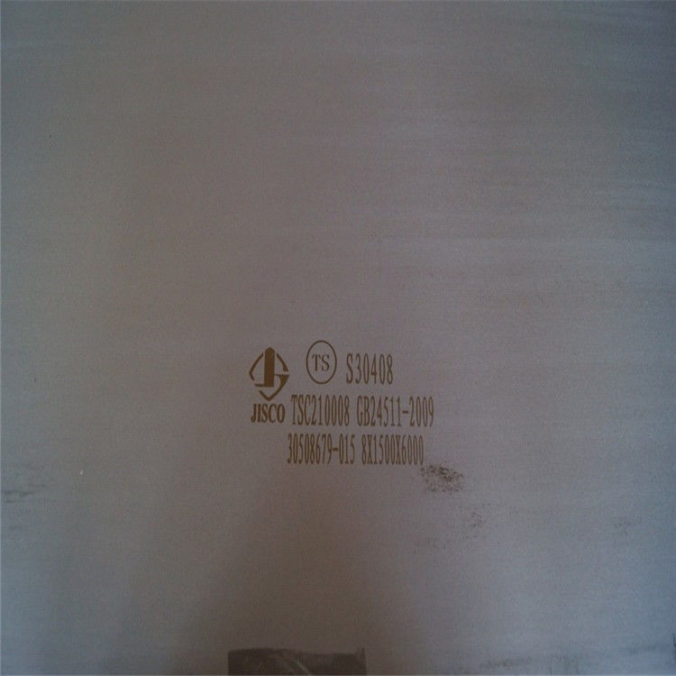 plat inoxydable de norme du SUS 304 ASTM de l'industrie alimentaire de plaque d'acier de 06Cr19Ni10 S30408 316